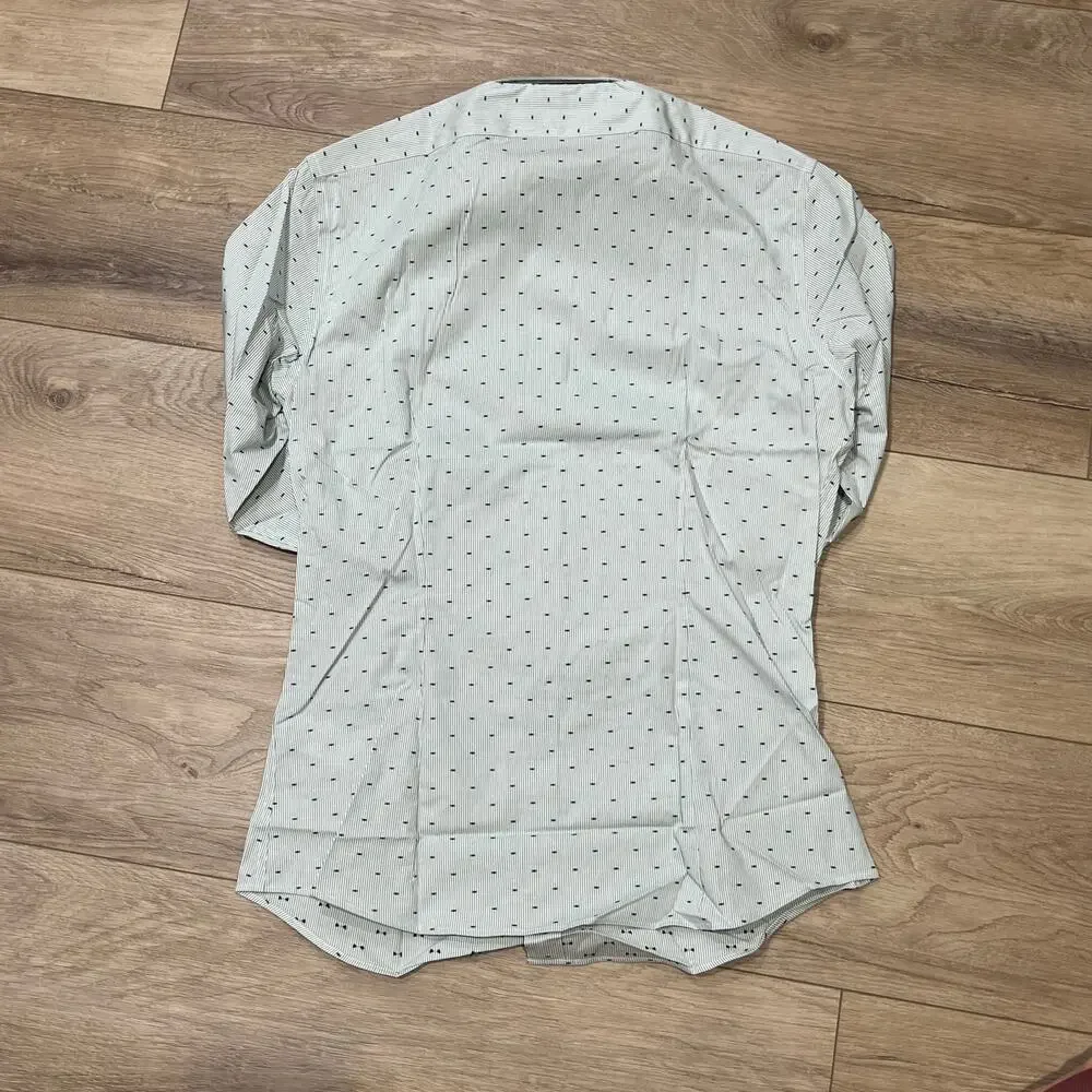 BANANA REPUBLIC Men's Athletic-Fit Dress Shirt Size M